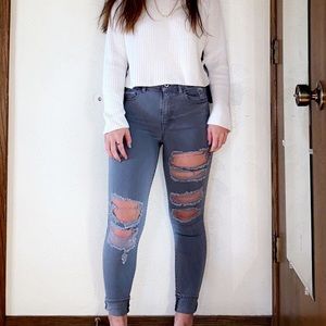 American Eagle Hi-Rise Super Stretch Jeggings